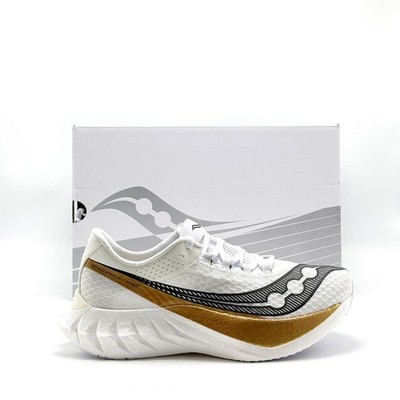 *NEW* MEN Saucony Endorphin Pro 4 Running Shoe White | Gold (S20939-103)  