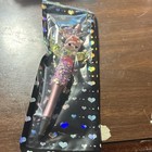 Pink Glitter Ballpoint Pen w/ Pig Topper, Black Multicolor Hearts Pouch — photo 1