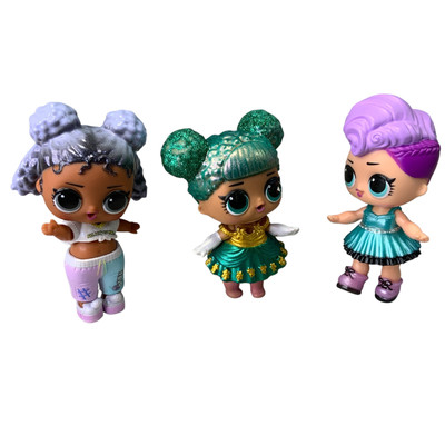 LOL Surprise Doll Color Change Glitter Dolls Lot Of Purple Green