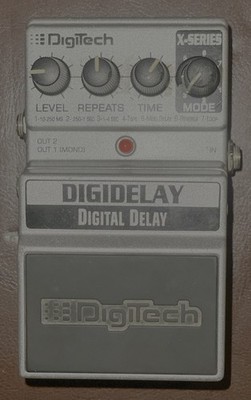Digitech Digidelay X Series Digital Delay Guitar Effects Pedal Vintage Mint Cond