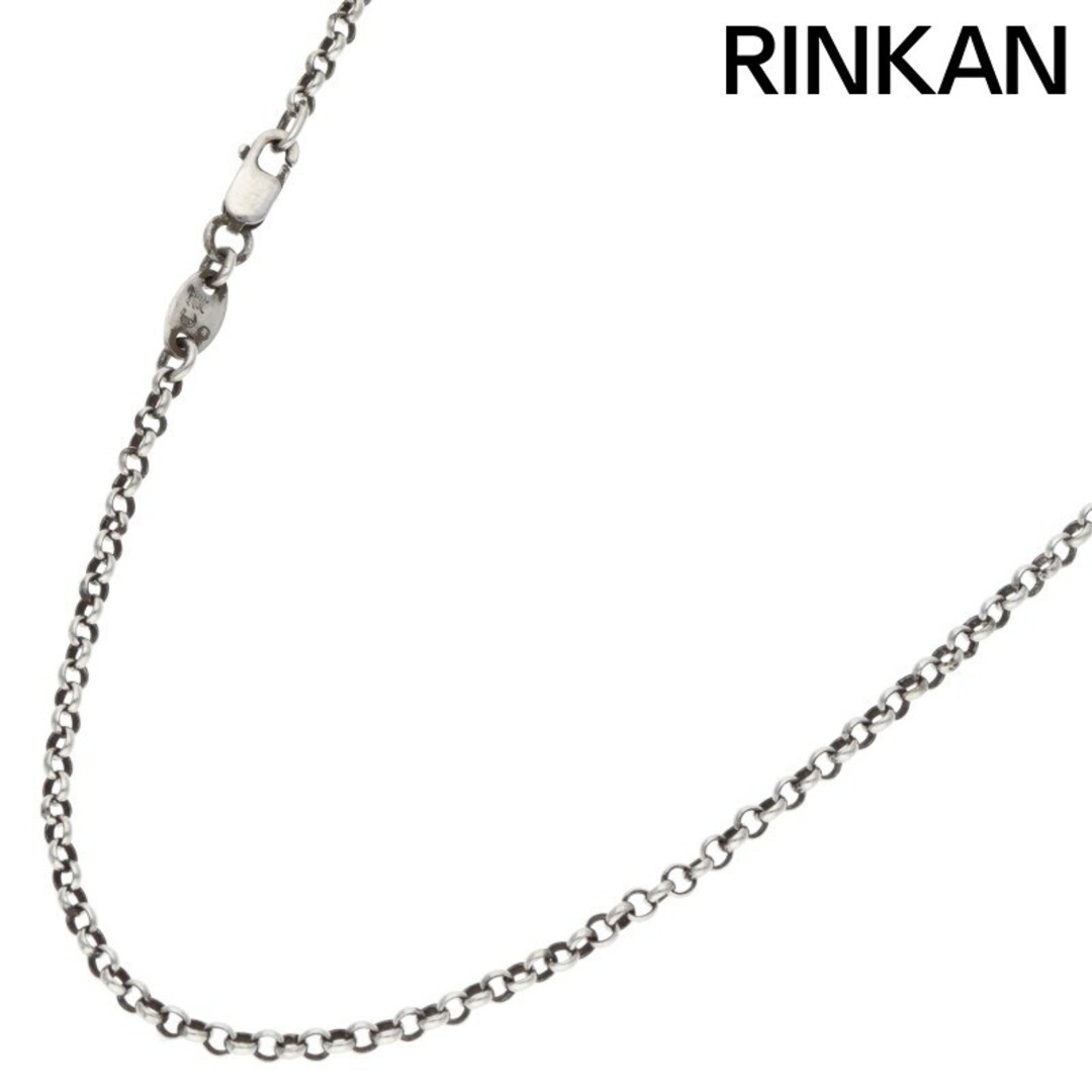 Chrome Hearts NECKCHAIN R20 roll chain 20inch silver necklace for men Used bc678