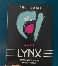 Lynx Java Mens Retro Gift Set Ltd Edition Brand New Boxed Body Spray and Wash
