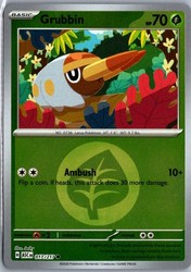 Grubbin 017/217 Ascended Heroes Reverse Holo