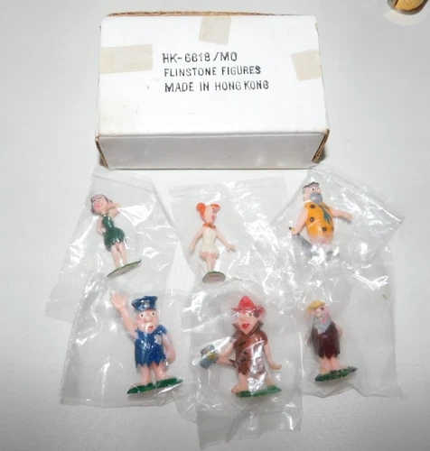Marx Box Set Flintstones MIB,T.V TINYKINS,HANNA BARBERA,PLASTIC FIGURES,1961 ERA