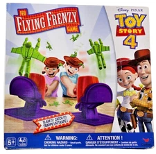 New Disney Pixar Toy Story 4 Flying Frenzy Game Slam It! Catch It! Cowboy Hats
