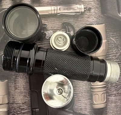 Vintage Laser Products Surefire 6P Incandescent Flashlight MINT