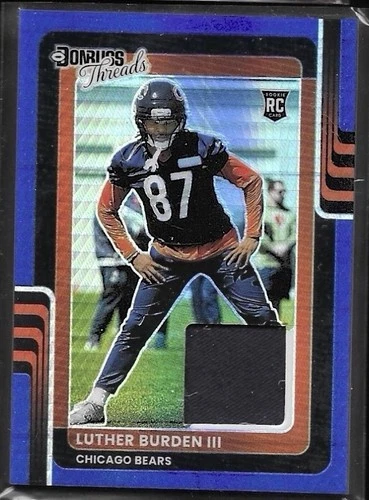 2025 Donruss Optic Luther Burden III Blue Hyper (RAW)