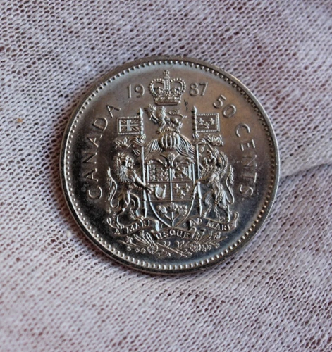 1987 Canada 50 Cents — photo from the most recent tracked eBay sale