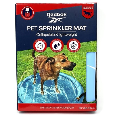 Pet Supplies Dog Cooling Mat REEBOK Pet Sprinkler Mat For Dogs