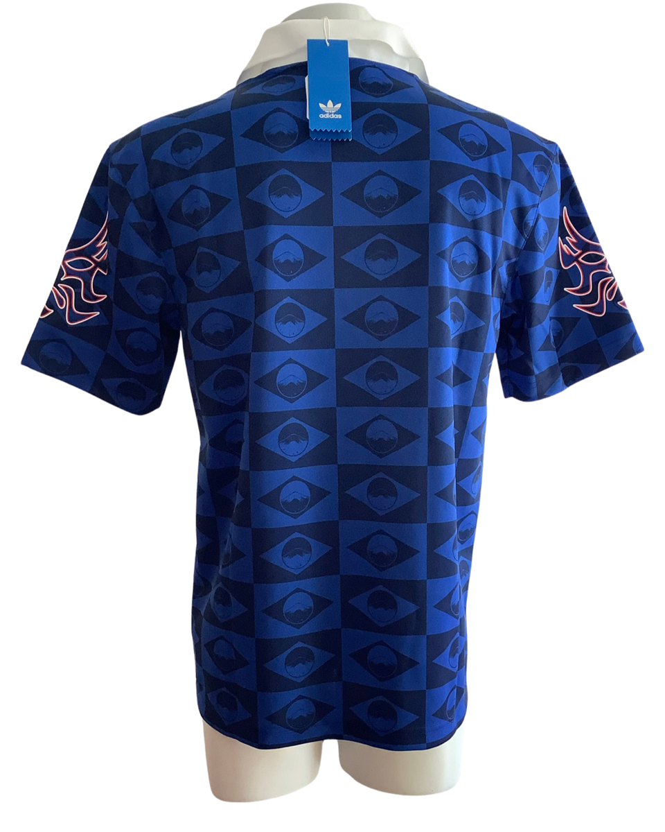 Japan Nomiyama Soccer Shirt Brasil + Japan Unity Mens Adidas