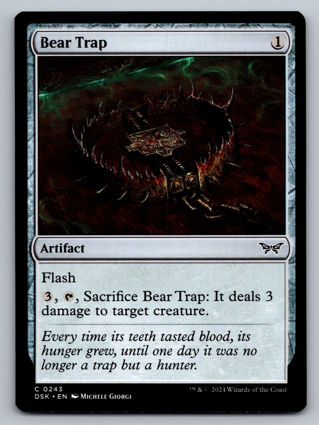Bear Trap C 0243 Regular - MTG Duskmourn: House of Horror (DSK)