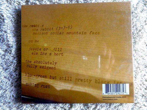 PIEKOZ FROM THE PHOTOGRAPH THE RABBIT MAKING RUST CD SEALED - Bild 2 von 2