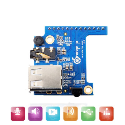 Dual USB Specialized Expansion Board for Orange Pi Zero/Zero Plus/Zero Plus2
