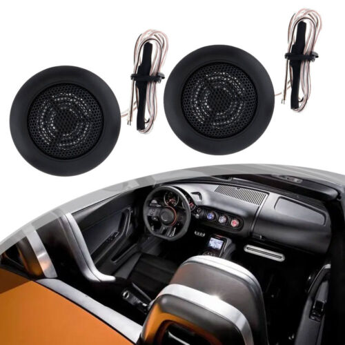 2pcs 12V 120W Mini Dome Tweeter Loudspeaker Audio System Car Sound Speaker - Foto 3 di 12