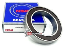 NSK 6909 DDU CM DEEP GROOVE RADIAL BALL BEARING 61909 2RS RS 45x68x12 mm