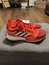 Adidas Marquee Boost Low Top Basketball Shoes US Mens Size 16 Red F36305