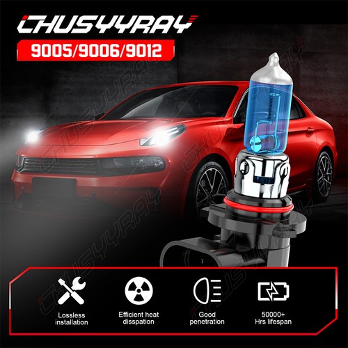 For Chevy Silverado 1500 2500 HD 2003-2005 06 Halogen Headlights+Fog Light Bulbs - Picture 9 of 12