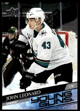 2020-21 YG UPPER DECK YOUNG GUNS RC John Leonard
