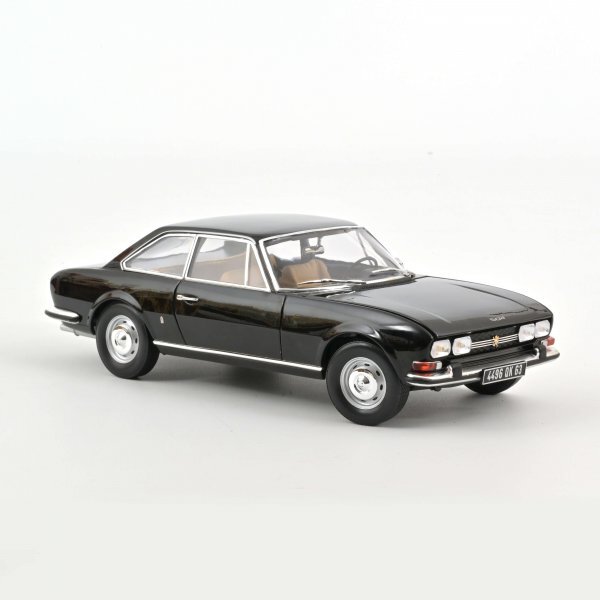 ノレブ Norev プジョー　 PEUGEOT 504 1/18 1/18 Norev 1969 Peugeot 504 Coupe (Black) Car Model