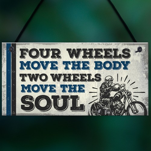 Vintage Retro Motorbike Motorcycle Racing Wall Man Cave Garage Fathers Day Sign - Picture 5 of 9