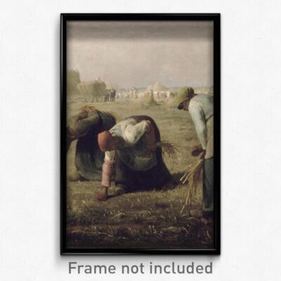 Jean-François Millet - Gleaners Print 11x17 Art Poster
