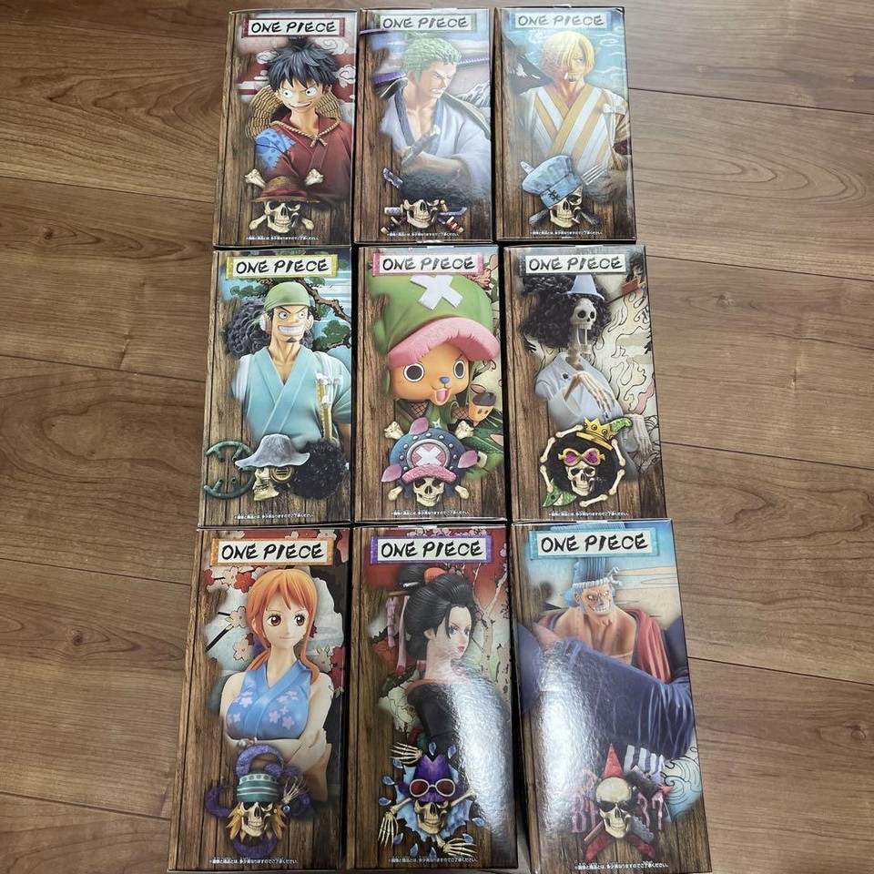 One Piece Figure Wano Country Straw Hat Pirates Costume Set eBay