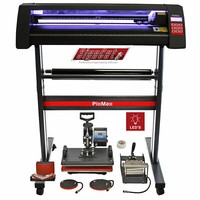 LED Vinyl Schneideplotter Folienplotter Plotter 5-In-1 Transferpresse Software