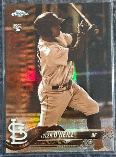 2018 Topps Chrome TYLER O’NEILL Sepia Refractor RC #35 Cardinals Red Sox