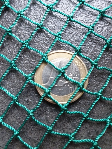 Fisch-Gehege, Hälterungsnetz 4x4m #10mm Koi Karpfen Forelle Zugnetz Abfischnetz - Bild 2 von 7