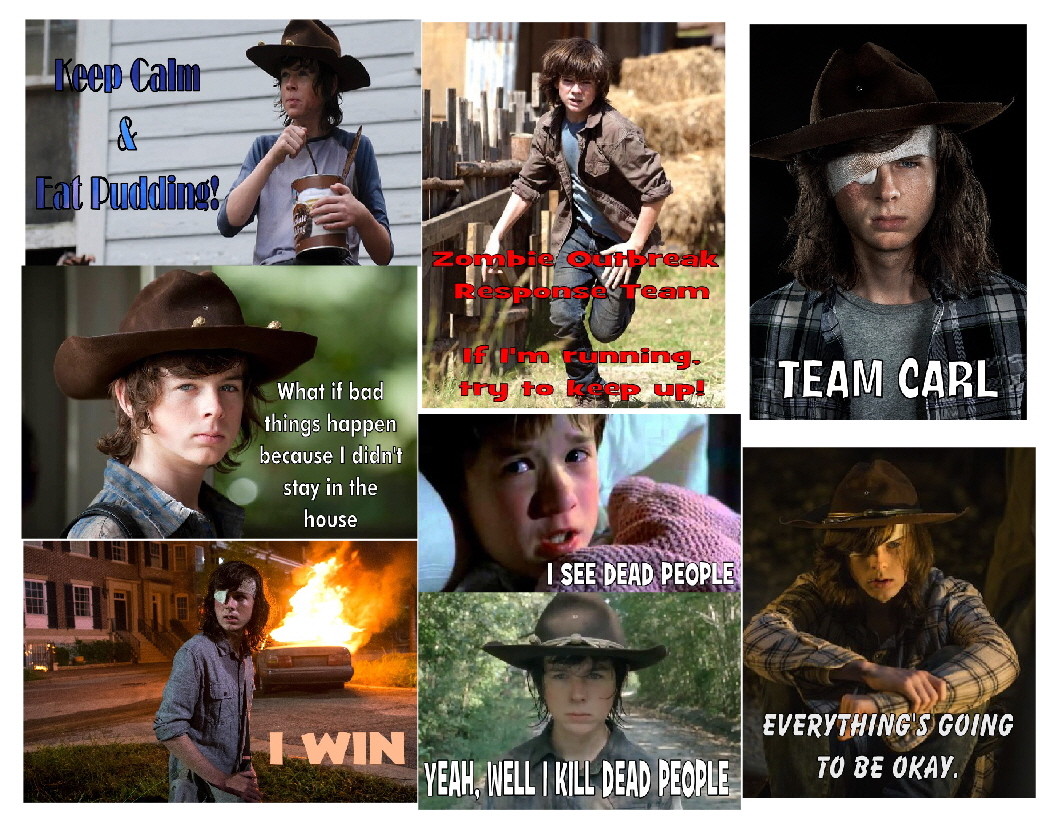 Carl Refexample Carl Rick Meme Walking Dead