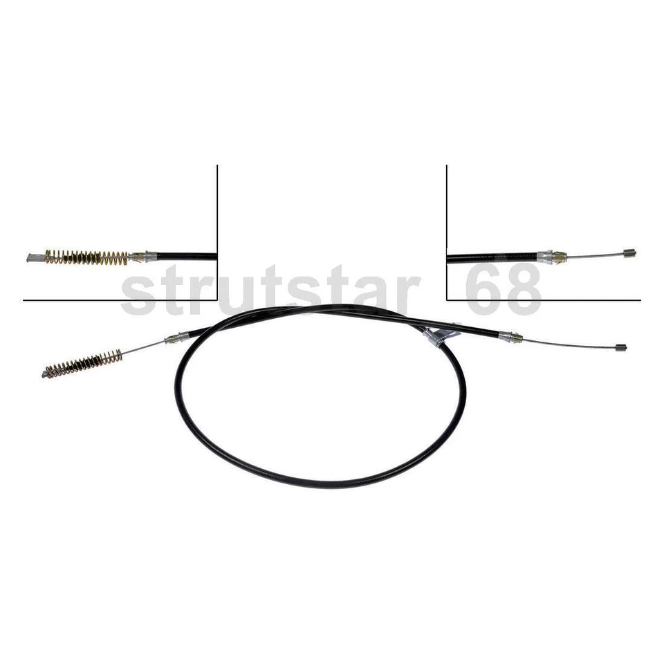 2 cables de freno de estacionamiento traseros para Chevrolet Silverado 1500 1999-2003 Foto 3 de 4