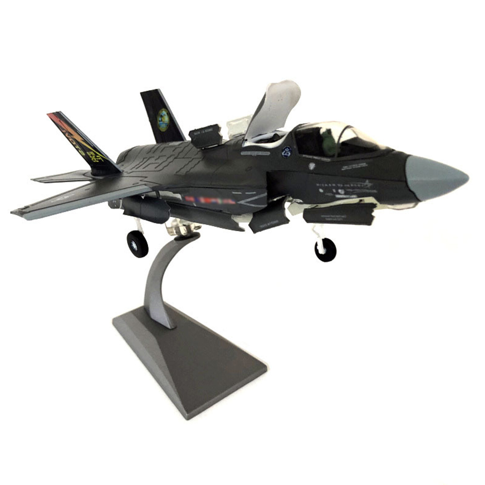 1:72 US Air Force F-35B Fighter Aircraft Diecast Alloy Model Military Ornaments