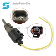 FOR AUDI A3 A4 A5 A8 OUTER AMBIENT AIR TEMP TEMPERATURE SENSOR WITH CONNECTOR