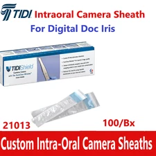 Dental Digital Doc Iris Camera Cover, 100/bx Intra-Oral Camera Sheath Tidi 21013