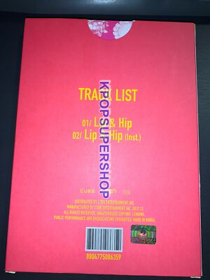 Hyuna Thanx Single Lip & Hip Limited Edition CD Great Condition