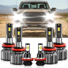 For Nissan Altima 2007-2018 LED Headlight combo High Low Beam+ Fog Light Bulbs