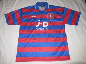 retro oldham athletic shirt