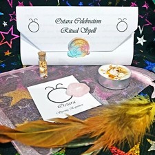 OSTARA SABBAT (Spring Equinox) - Easy Level REAL Spell Kit.
