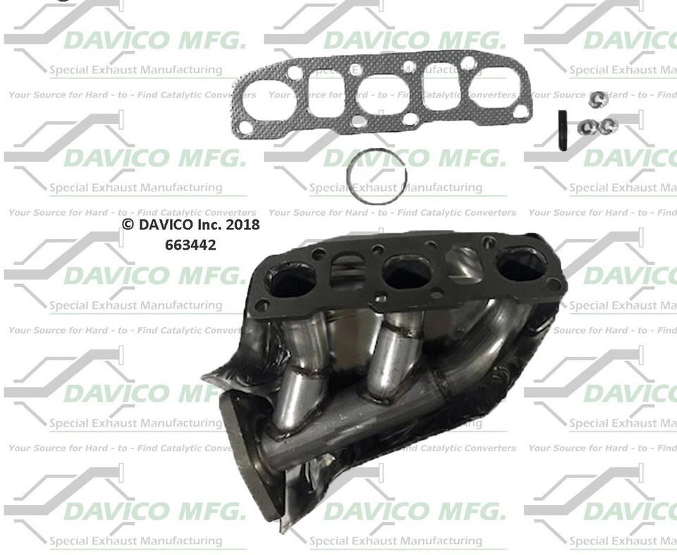 Exhaust Manifold Fits 2012 2013 2014 2015 Nissan NV3500 4.0L V6 GAS DOHC Foto 3 de 3