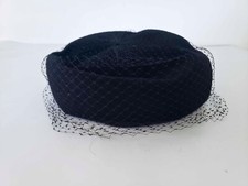 Vintage Ritz Henry Pollak New York Wool Netted Hat