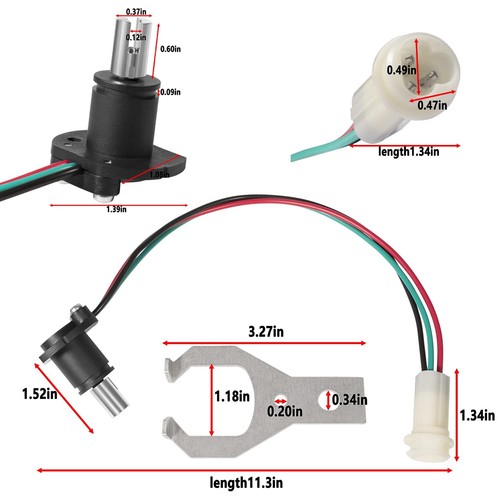 22314183 Kit de sensor de emisor de inclinación de ajuste potenciómetro para unidades Volvo Penta Stern - Imagen 6 de 6