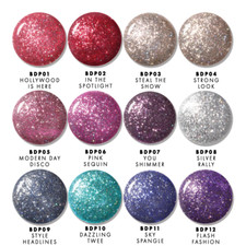 Bluesky Gel Nail Polish DAZZLING RANGE LUXURIOUS GLITTERS UV LED NAIL SOAK OFF