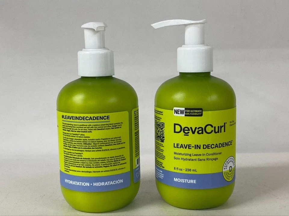 Deva curls leave- in decadence conditioner 8 fl oz ❤️❤️ 2 packs NEW PACKAGING - Image 2 of 4