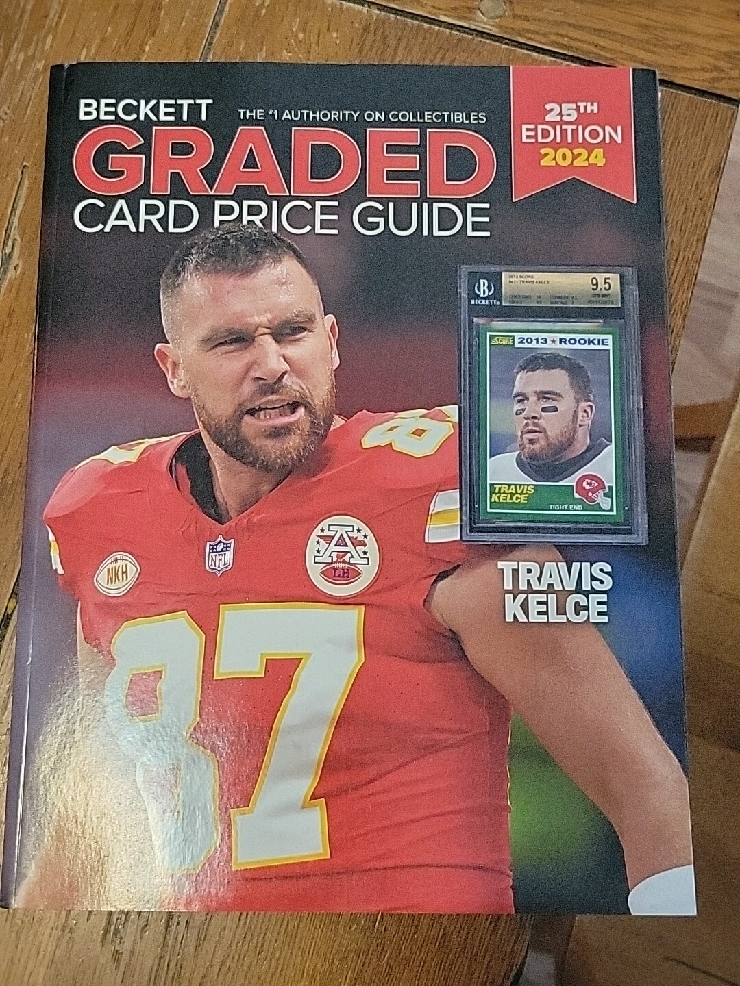 2024 Beckett Sports Trading Card Graded Card Price Guide Travis Kelce 2024 Beckett Sports Trading Card Graded Card Price Guide Travis Kelce