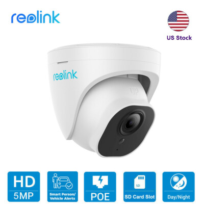 Reolink 5MP PoE IP Security Camera Person Vehicle Detection Waterproof RLC-520A