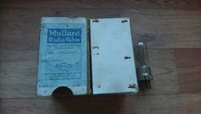 Rare Boxed Mullard Negatron Radio Valve