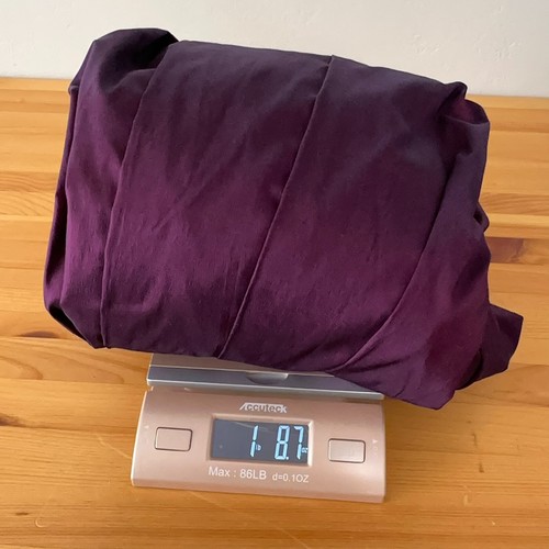 Samuel Dong Trench Coat Women L Purple Taffeta Iridescent Bubble Belt Fit Flare - 第 10/10 張圖片