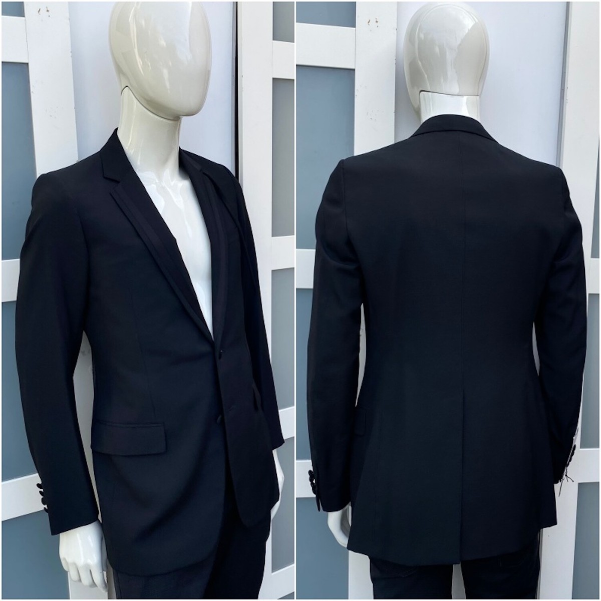 UltraRare & Great Dior Homme AW02 Hedi Slimane Tuxedo Wool UltraRare & Great Dior Homme AW02 Hedi Slimane Tuxedo Wool