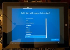 Microsoft Surface 3 1645 128GB and 10.8  Broken Good Used READ  Crack Glass