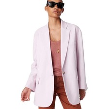 Vanessa Bruno Virginia Oversized Blazer In Rose Xs